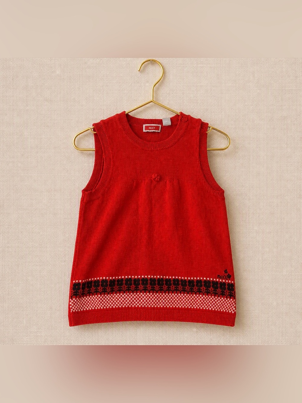 ❤️ Mexx Red Knit Dress (18–24M)
